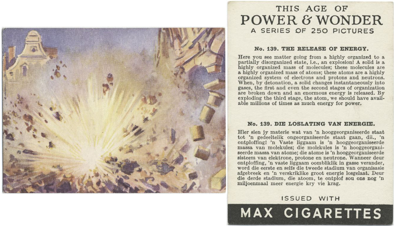 Illustration for article titled Vintage Art Deco cigarette cards celebrate your great-grandparents' romance with science